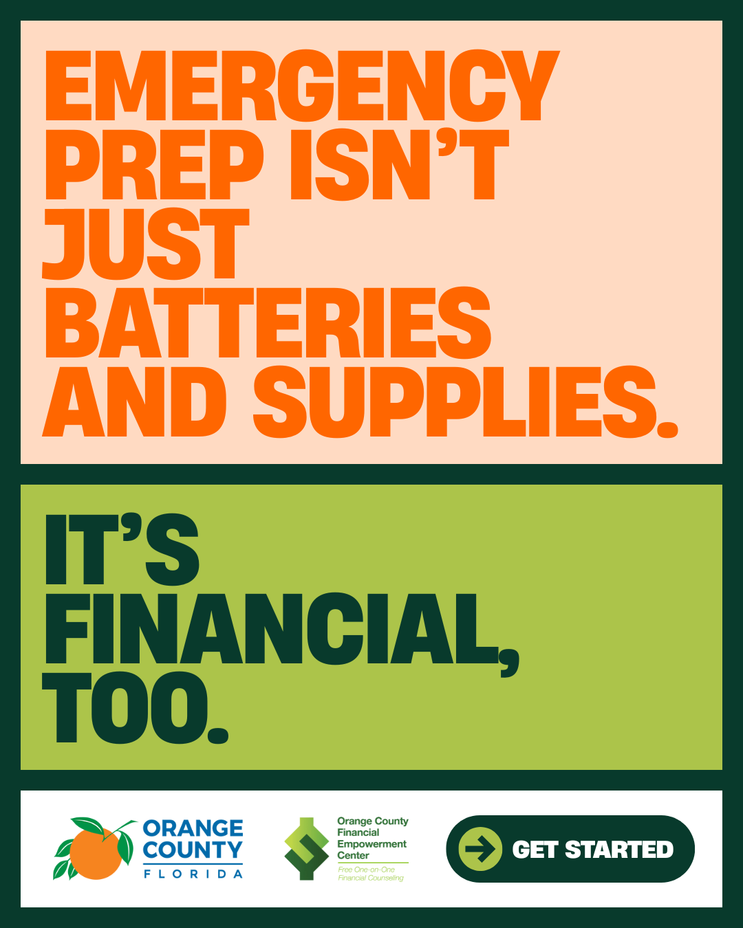 Emergency prep isn't just batteries and supplies — it's financial, too campaign preview