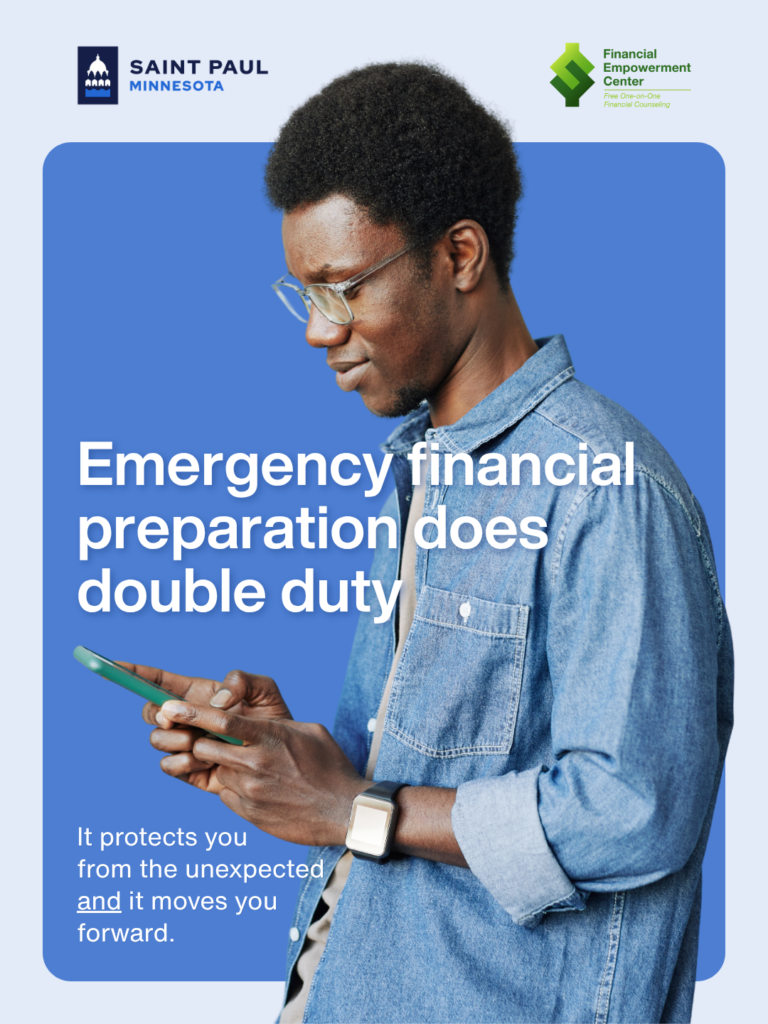 Today's emergency fund is tomorrow's down payment campaign preview